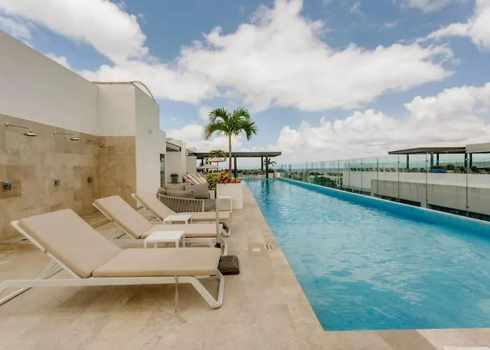 New Roof Pool With Gym And Wifi Near 5th Half Blk Kids Ok Ferienhaus